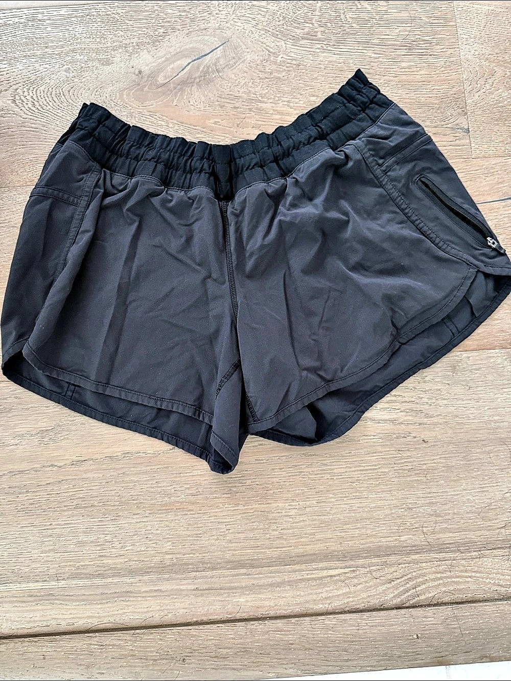 lululemon Short Black Athletic Shorts Size 10